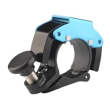 Imagem de Sino de bicicleta 5 cores ao ar livre inoxidável bicicleta carro acessórios de ciclismo kinderfahrrad bell bike(P1-Blue)