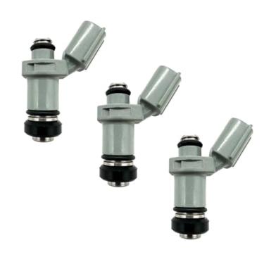 Imagem de Injetor de combustível do motor de 1/3 peças, compatível com motor de popa Yamaha 30HP 40HP 4 tempos 6BG-13761 6BG-13761-00 (3 peças)