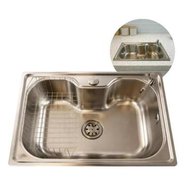 Imagem de Cuba Inox Gourmet para Pia de Cozinha com Acessórios  Aço Inoxidável C