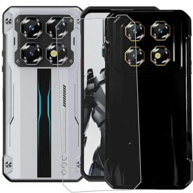 Imagem de NEOYUKL Capa para Oukitel WP60 5G, 【7,20"】 Protetor de tela 【1 unidade】, capa de proteção contra choques à prova de choque preta