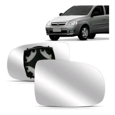 Imagem de Lente Espelho Retrovisor Corsa Montana 2003 A 2013 Esquerdo