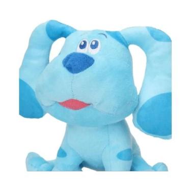 Imagem de Boneco De Pelúcia Azul E Rosa Em Forma De Cachorro 18cm, Brinquedos Ma