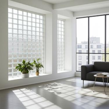 Imagem de Tijolo de Vidro 19 x 19 x 8 CM Cristal Paralelo Incolor 06 Unidades Tradestar