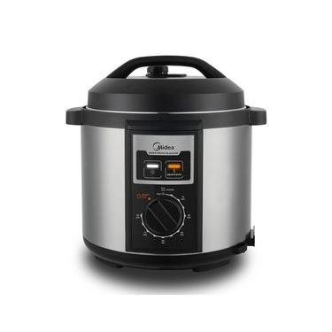 Imagem de Panela de Pressão Elétrica 6 L Mecânica Inox Midea