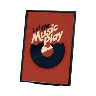 Imagem de Pôster Retrô De Discos De Vinil, Arte HD, Decoração De Parede À Prova 