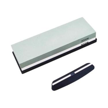 Imagem de Afiador De Facas Ajustável Com Placa De Pedra De Água E Guia De Ângulo