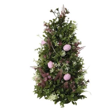 Imagem de Mini Arvore  De Pascoa De Mesa  Folhagens Fondant 40cm