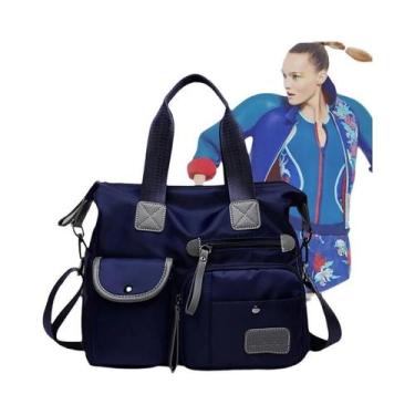 Imagem de Bolsa Tote Feminina Grande E Impermeável Em Nylon, Moda Casual, Bolsa 