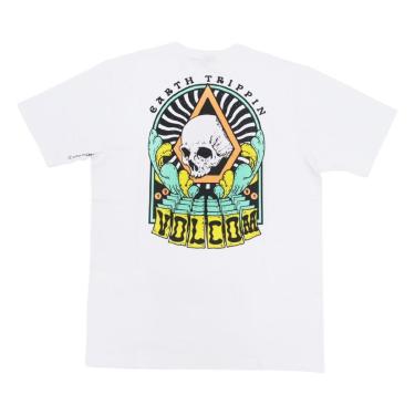 Imagem de Camiseta Volcom Arched - Branco-Masculino