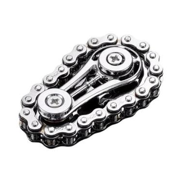 Imagem de Fidget Spinner De Metal Para Adultos E Crianças, Com Roda Dentada, Bri