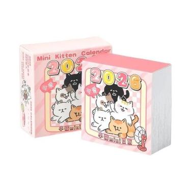 Imagem de Calendário Diário 2026 Com Folhas Destacáveis Para Estudantes, Escritó