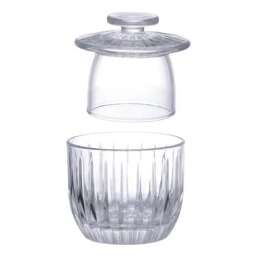Imagem de Manteigueira Francesa Melina De Vidro Transparente 150g - HausKraft