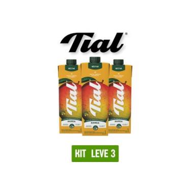 Imagem de Suco nectar tial manga 1l - kit 3 unid