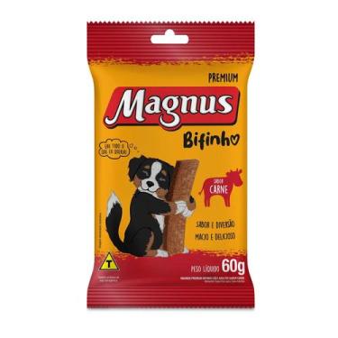 Imagem de Magnus Bifinho Mastigável Cães Sabor Carne - 60g