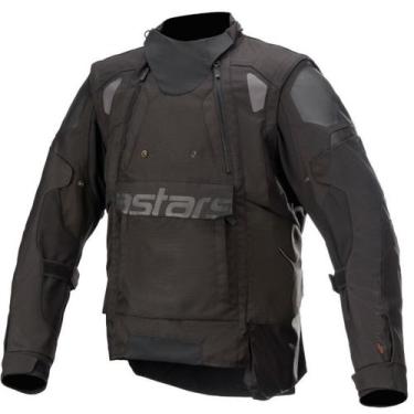 Imagem de Jaqueta alpinestars halo masculina moto big trail impermeável preto, 2