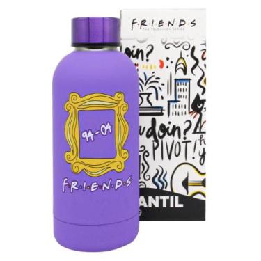 Imagem de Cantil Friends Emborrachado 400 Ml - Zona Criativa