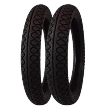 Imagem de Par Pneu 80/100-14 E 60/100-17 Biz 100-125/ Pop 100 - Maggion
