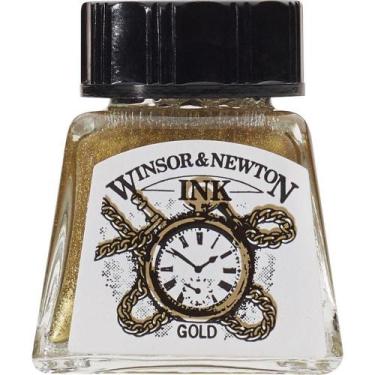 Imagem de Tinta para Desenho Winsor & Newton 14ml Gold - WINSOR NEWTON
