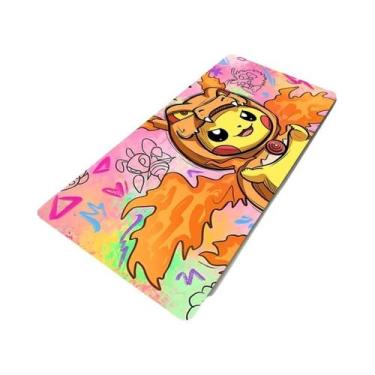 Imagem de Grande Tapete De Borracha Para Mouse Pikachu Pokémon, Acessórios Kawai