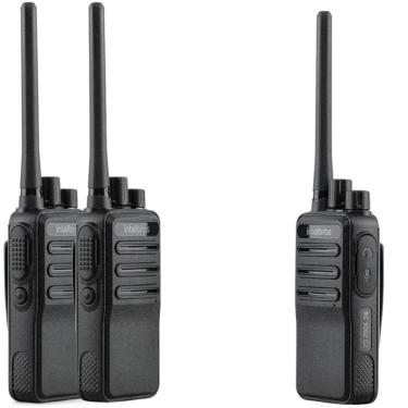 Imagem de Kit 3x Rádio Comunicador Intelbras RC3002 G2 Walkie Talkie HT com 16 Canais Bivolt Preto