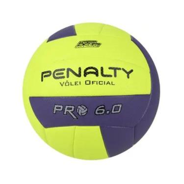 Imagem de Penalty bola voley 6.0 pro x 541604, Amarelo, Roxo, Preto, UN