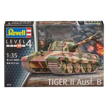 Imagem de Tigerii Ausf.B Henschel Turret 1/35 Revell 3249