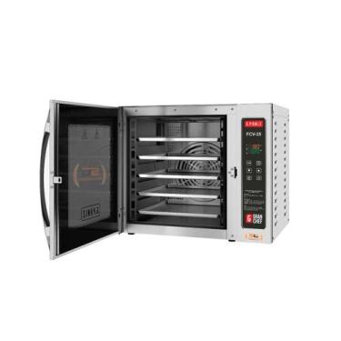 Imagem de Forno Turbo Convector Vapor 5 Esteiras 75 Litros FCV35 - Gpaniz 220V, 