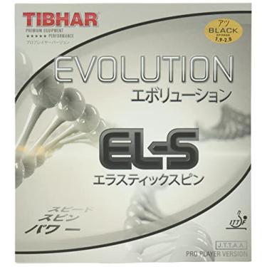 Imagem de TIBHAR Evolution El-S Tênis de mesa de borracha, Preto, 1,9 - 2,0 Mm