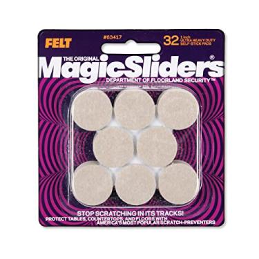 Imagem de MAGIC SLIDERS L P 63417 32Pk Almofada de feltro de aveia de 2,54 cm