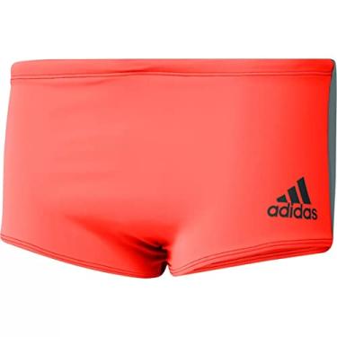 Imagem de Sunga Boxer Adidas Color Block - Laranja GK2549 (M)
