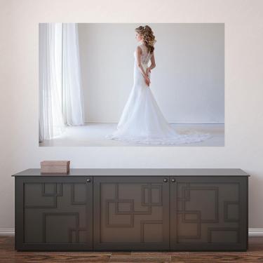 Imagem de Painel Adesivo de Parede - Salão de Beleza - Noiva - 924pnp