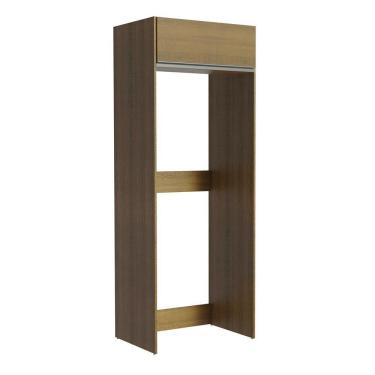 Imagem de Porta Geladeira Madesa Glamy 1 Porta Basculante - Rustic