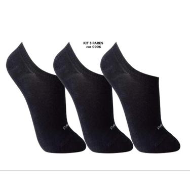 Imagem de Meia Feminina Sapatilha Lupo Kit com 9 Pares de Meias 03270