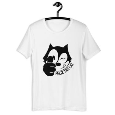 Imagem de Camiseta Camisa Infantil Unissex - Gato Felix Cat