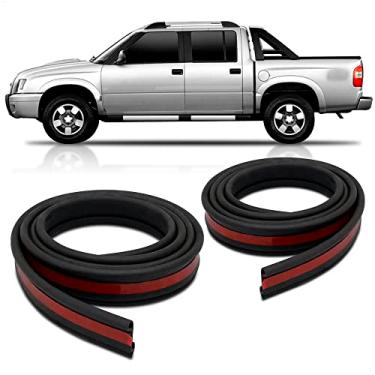 Imagem de Par Pingadeira Borracha Blazer S10 1995 Até 2011 Cabine Dupla