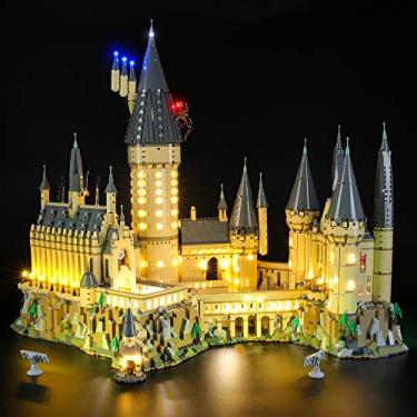 Imagem de Briksmax Kit de iluminação LED para Harry Potter Hogwart's Castle – Compatível com Lego 71043 – Não inclui o conjunto Lego