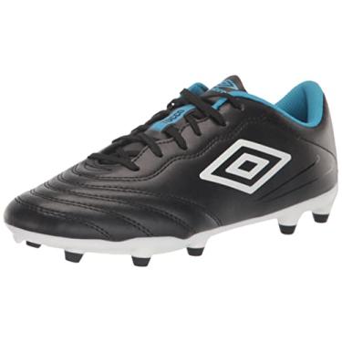 Imagem de Umbro Chuteira de futebol masculina Tocco 3 League Fg, Preto/branco/azul, 38