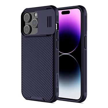 Imagem de Capa Anti Impacto Nillkin Modelo CamShield Pro Compatível com iPhone 14 Pro Max (6.7 Pol) (Roxo)