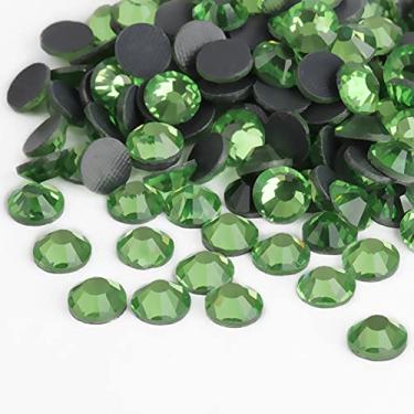 Imagem de Beadsland Cristal Hotfix Strass, pedra cortada à máquina 1440 peças/pacote (verde claro, SS10/3 mm)
