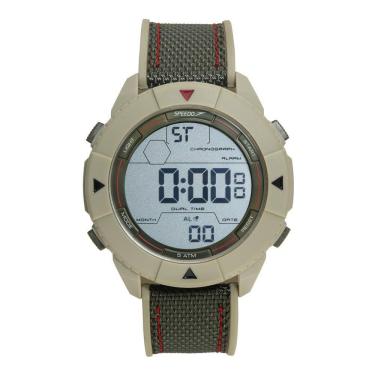 Imagem de Relógio Speedo Masculino Ref: 15097g0evnv3 Esportivo Digital Cáqui