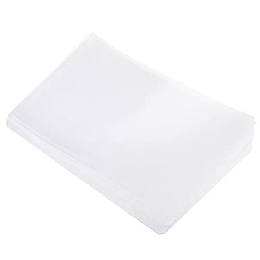 Imagem de PATIKIL Pastas tipo L Pacote com 36 pastas A4 plástico transparente para documentos, capas para arquivos, bolsos de projeto, branco