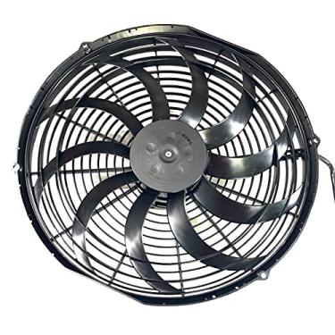 Imagem de Spal Ventilador empurrador 30102048 (alto desempenho de 40 cm; lâmina curva; para uso com fusível de 30 Amp a 13 V), 1 pacote