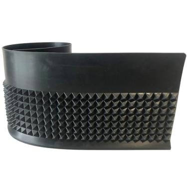 Imagem de Yuanhe Craps diamante pirâmide para-choque borracha 122 x 28 cm (preto)