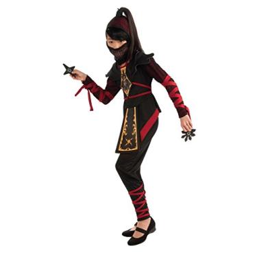 Imagem de Rubies Warrior Ninja Child's Costume, One Color, Large, One Color, Large