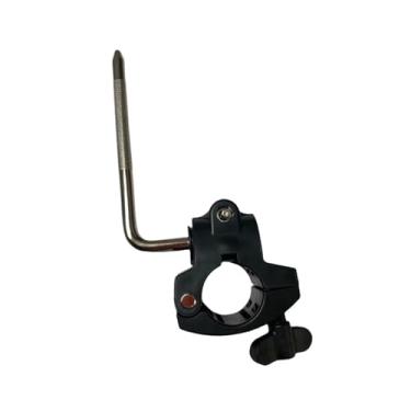 Imagem de YIJU Grampo de rack de bateria eletrônica, clipe de rack de tubo de bateria eletrônica, acessório de instrumento musical, acessórios de bateria, Clamp L Rod