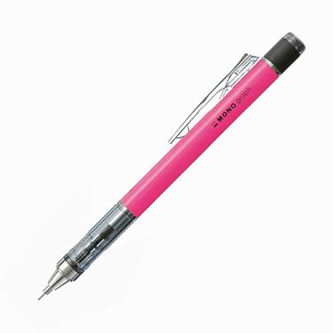 Imagem de Tombow Lapiseira, monografia de 0,5 mm, rosa neon (DPA-134F)