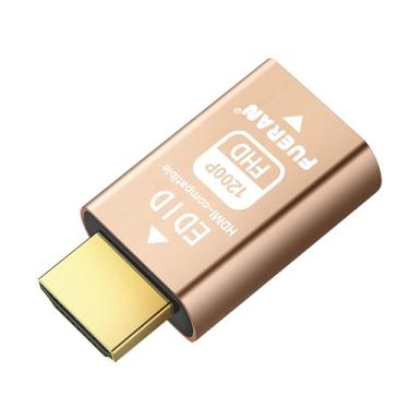 Imagem de FUERAN Emulador HDMI Pass-Through EDID para uso com divisores de vídeo, interruptores e extensores (sem cabeça) 1920X1200@59hz