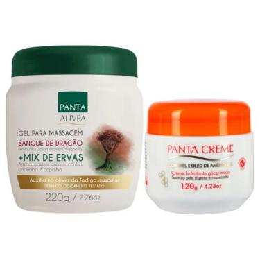 Imagem de Kit Gel massageador Sangue do Dragão + Mix de Ervas 220 g + Panta Crem