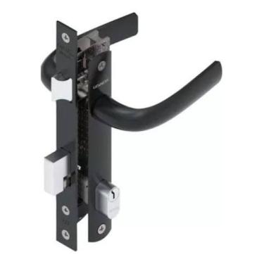 Imagem de Fechadura Porta De Giro Papaiz Fra-323 E Maçaneta 6635/100 - London al