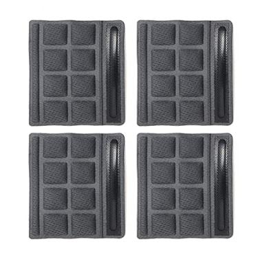 Imagem de PAXLamb Protetor de queixo universal para capacete, almofada de espuma, almofada de reposição, forro de forro para esportes, atividades ao ar livre, ciclismo, motocicleta, andar de bicicleta (cinza